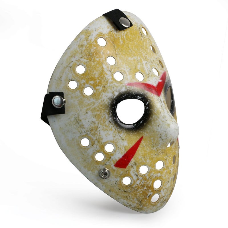 Mosqueda Cosplay Mask Halloween Costume Mask With Black Eyes - Image 2